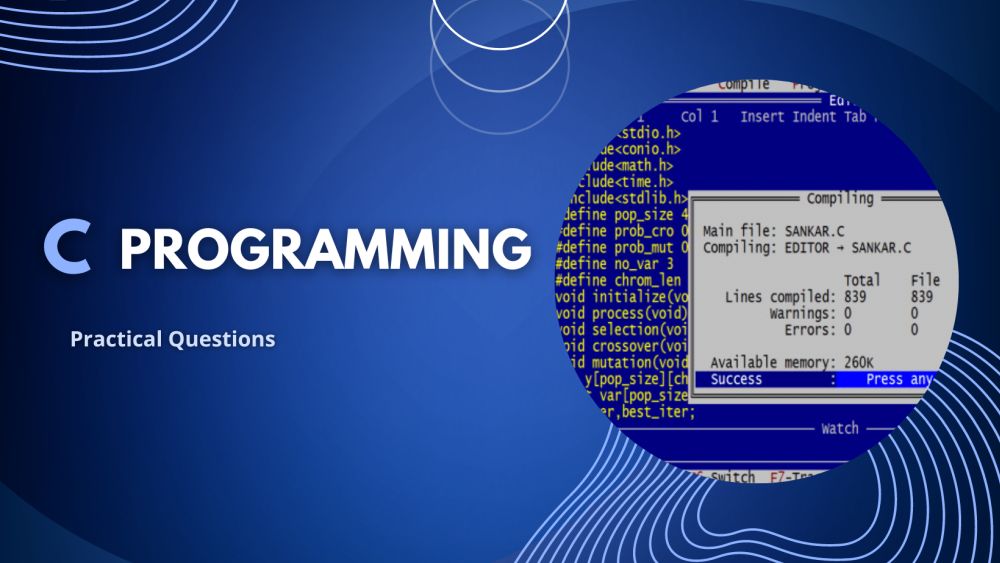 C Programming Practical Question